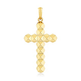 MICHAEL M Men's Men's Bold 3D Tetra Cross Pendant
