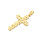 MICHAEL M Men's Men's Bold 3D Tetra Cross Pendant