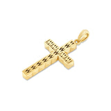 MICHAEL M Men's Men's Classic 3D Tetra Cross Pendant