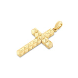 MICHAEL M Men's Men's Classic 3D Tetra Cross Pendant
