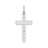 MICHAEL M Men's Men's Classic 3D Tetra Cross Pendant