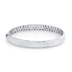 MICHAEL M Men's Men's Hammered Bracelet