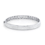 MICHAEL M Men's Men's Hammered Bracelet