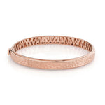 MICHAEL M Men's Men's Hammered Bracelet