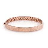 MICHAEL M Men's Men's Hammered Bracelet