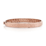 MICHAEL M Men's Men's Hammered Bracelet