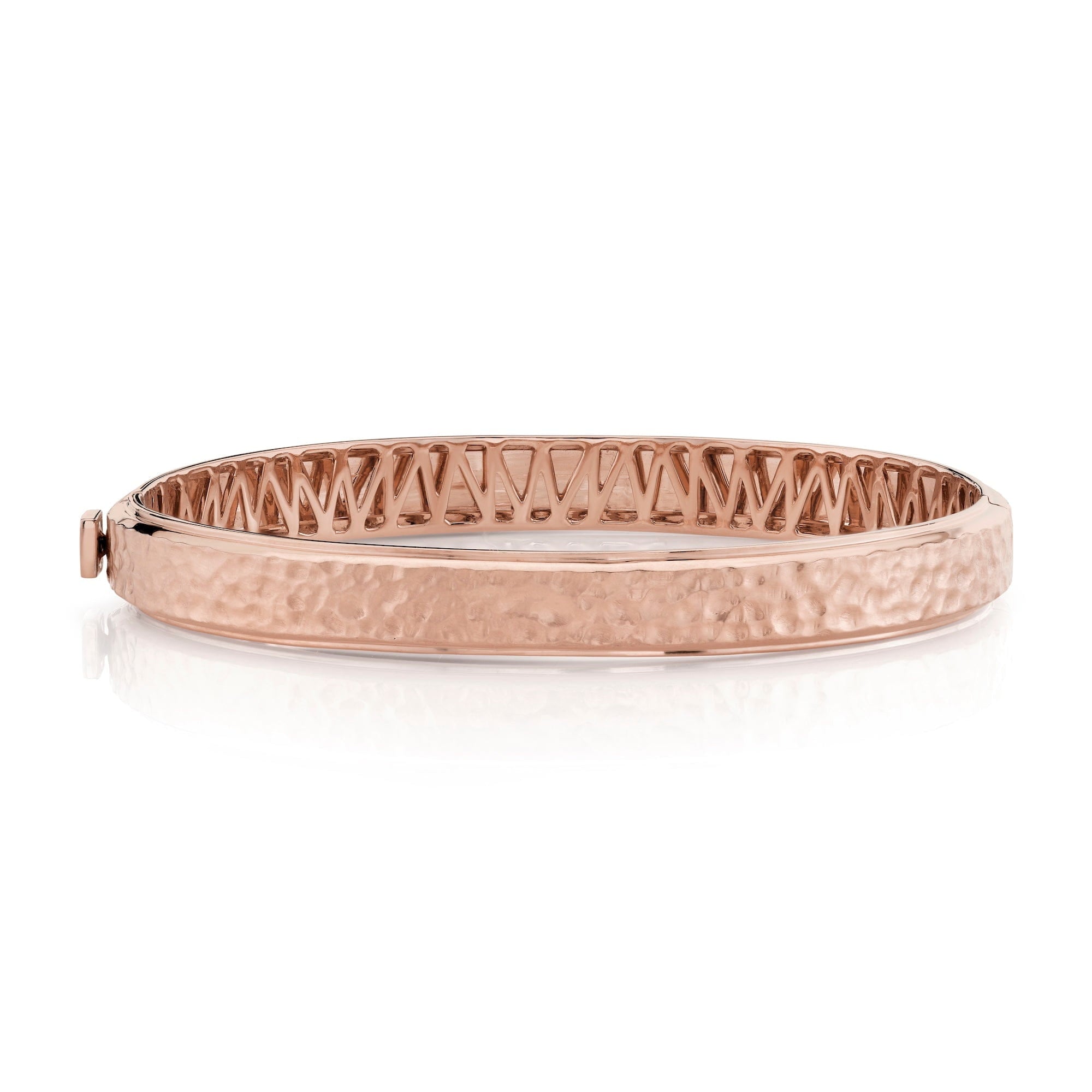 MICHAEL M Men's Men's Hammered Bracelet