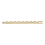 MICHAEL M Men's Men's Pave Block Chain Bracelet