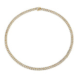 MICHAEL M Men's Men's Pave Cuban Chain Necklace
