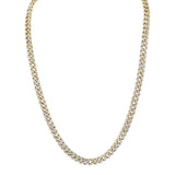 MICHAEL M Men's Men's Pave Cuban Chain Necklace