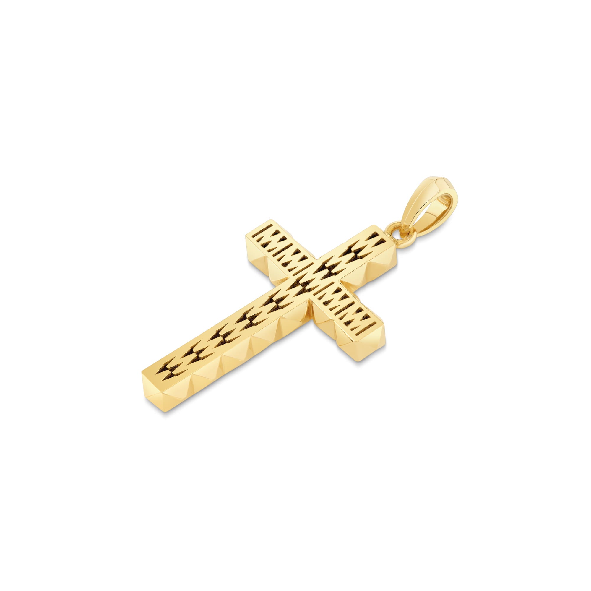MICHAEL M Men's Men's Petite 3D Tetra Cross