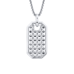 MICHAEL M Men's Men's Tetra Dog Tag