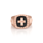 MICHAEL M Men's Men's Tetra Signet Ring