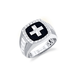 MICHAEL M Men's Men's Tetra Signet Ring