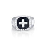 MICHAEL M Men's Men's Tetra Signet Ring