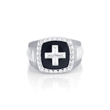 MICHAEL M Men's Men's Tetra Signet Ring