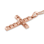 MICHAEL M Men's Mens Block Cross Pendant
