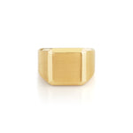 MICHAEL M Men's Mens Block Signet Ring