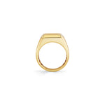 MICHAEL M Men's Mens Block Signet Ring
