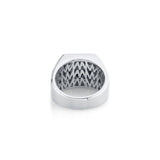 MICHAEL M Men's Mens Block Signet Ring