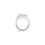 MICHAEL M Men's Mens Block Signet Ring