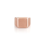 MICHAEL M Men's Mens Block Signet Ring