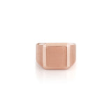 MICHAEL M Men's Mens Block Signet Ring