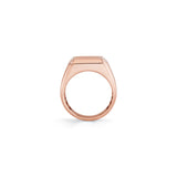 MICHAEL M Men's Mens Block Signet Ring