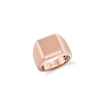 MICHAEL M Men's Mens Block Signet Ring