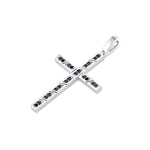 MICHAEL M Men's *Need pricing Black Diamond Cross Pendant
