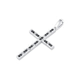 MICHAEL M Men's *Need pricing Black Diamond Cross Pendant