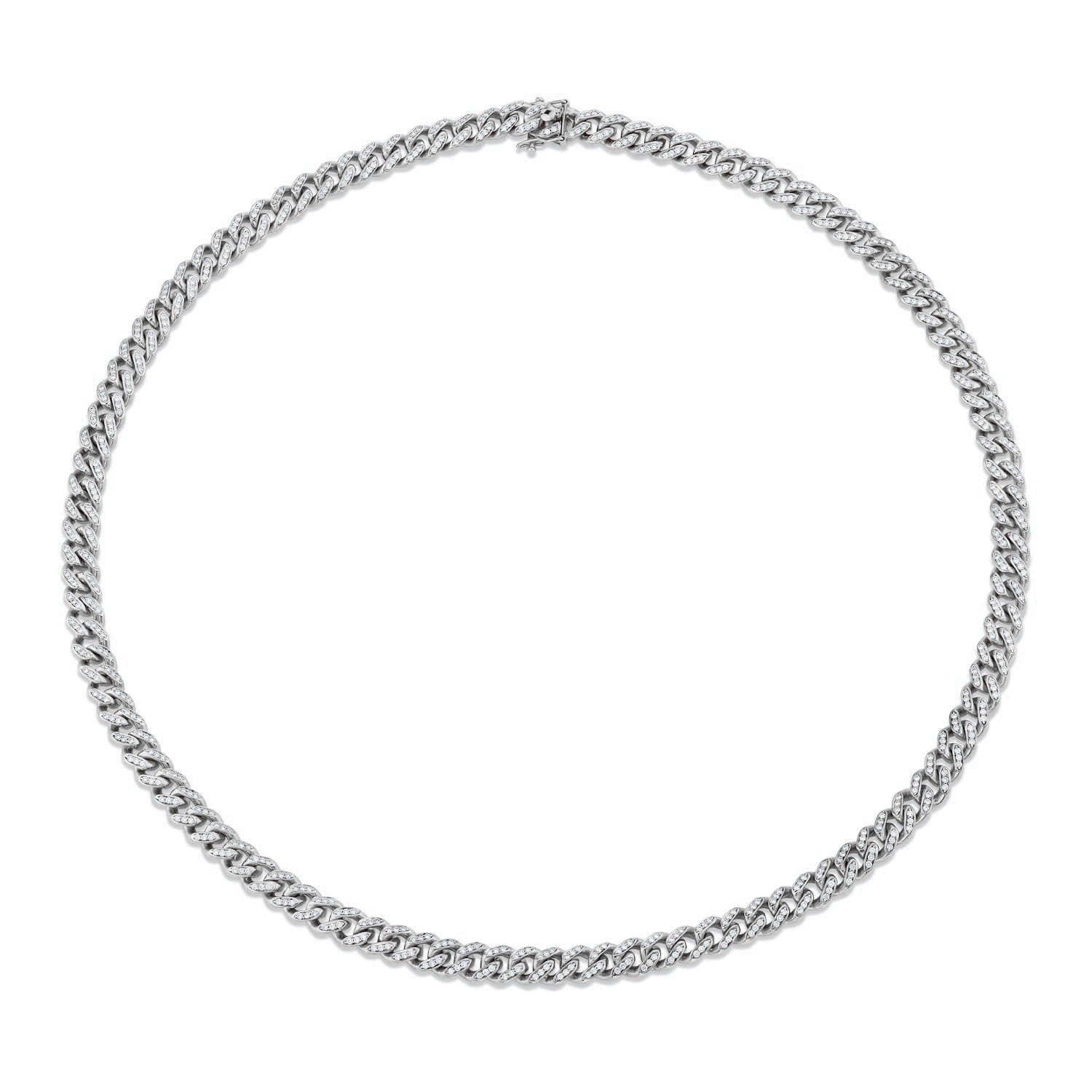 MICHAEL M Men's Pave Cuban Chain Necklace