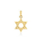 MICHAEL M Men's Petite 3D Tetra Star of David Pendant