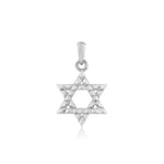 MICHAEL M Men's Petite 3D Tetra Star of David Pendant
