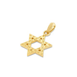 MICHAEL M Men's Petite 3D Tetra Star of David Pendant