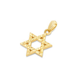 MICHAEL M Men's Petite 3D Tetra Star of David Pendant