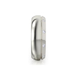 MICHAEL M Men's Platinum / 7 Men's Band MB105 MB-105P