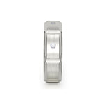 MICHAEL M Men's Platinum / 7 Men's Band MB107 MB-107P
