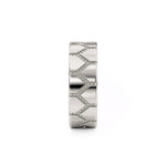 MICHAEL M Men's Platinum / 7 Men's Band MB117