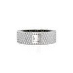 MICHAEL M Men's Platinum / 7 Men's Band MB119