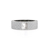 MICHAEL M Men's Platinum / 7 Men's Band MB119
