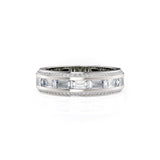 MICHAEL M Men's Platinum / 7 Men's Band MB124