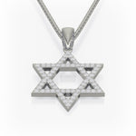 MICHAEL M Men's Star of David Diamond Pendant