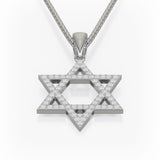 MICHAEL M Men's Star of David Diamond Pendant