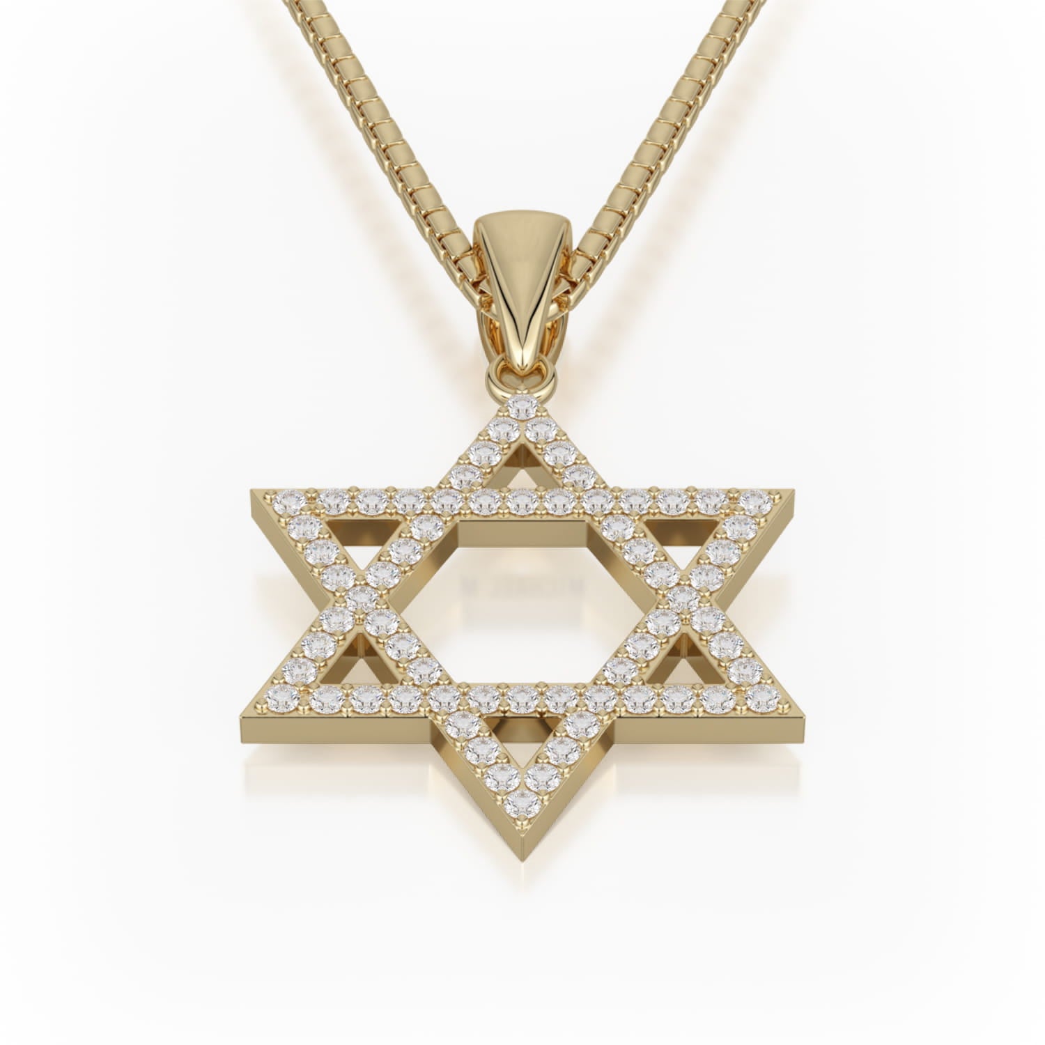 MICHAEL M Men's Star of David Diamond Pendant
