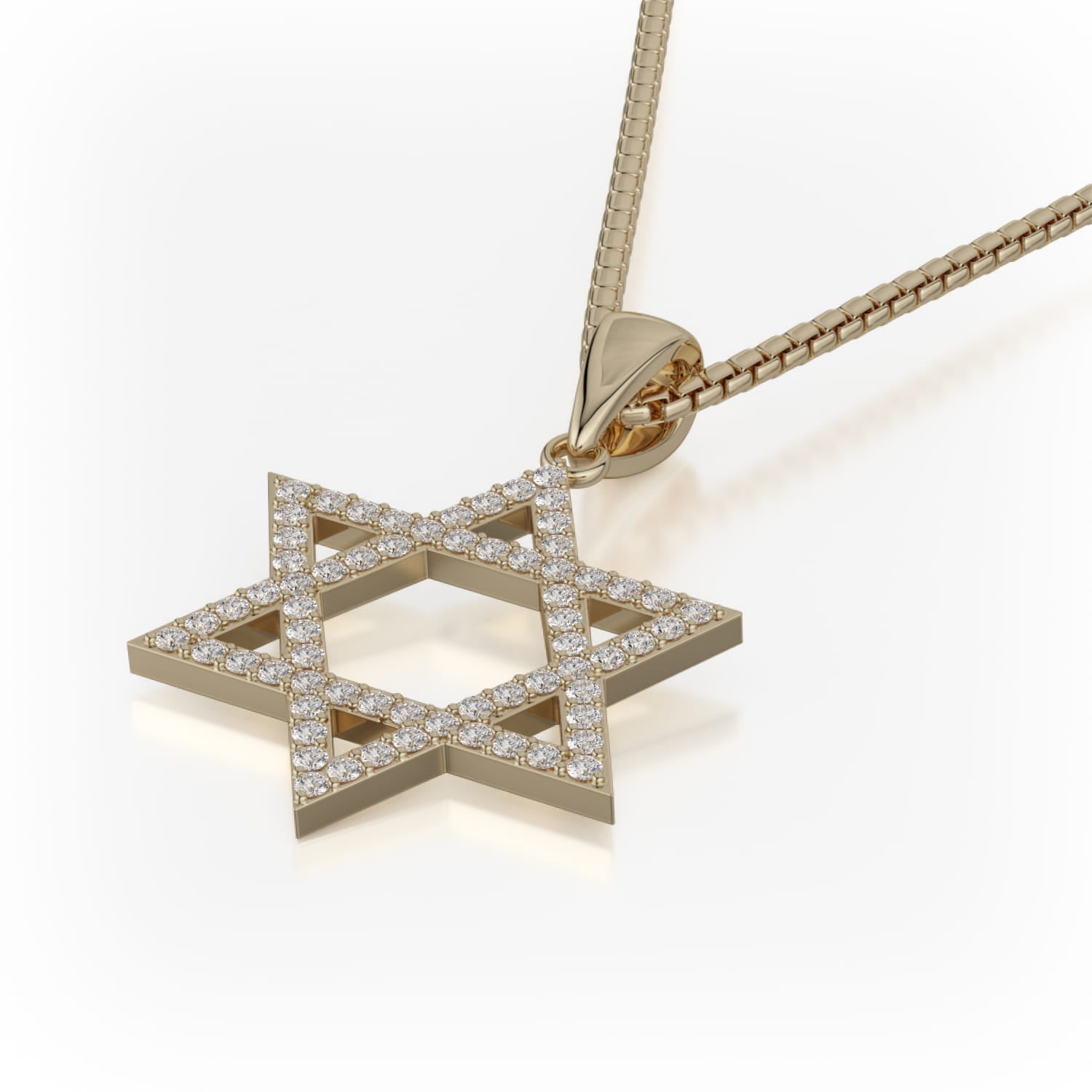 MICHAEL M Men's Star of David Diamond Pendant