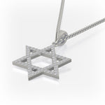 MICHAEL M Men's Star of David Diamond Pendant