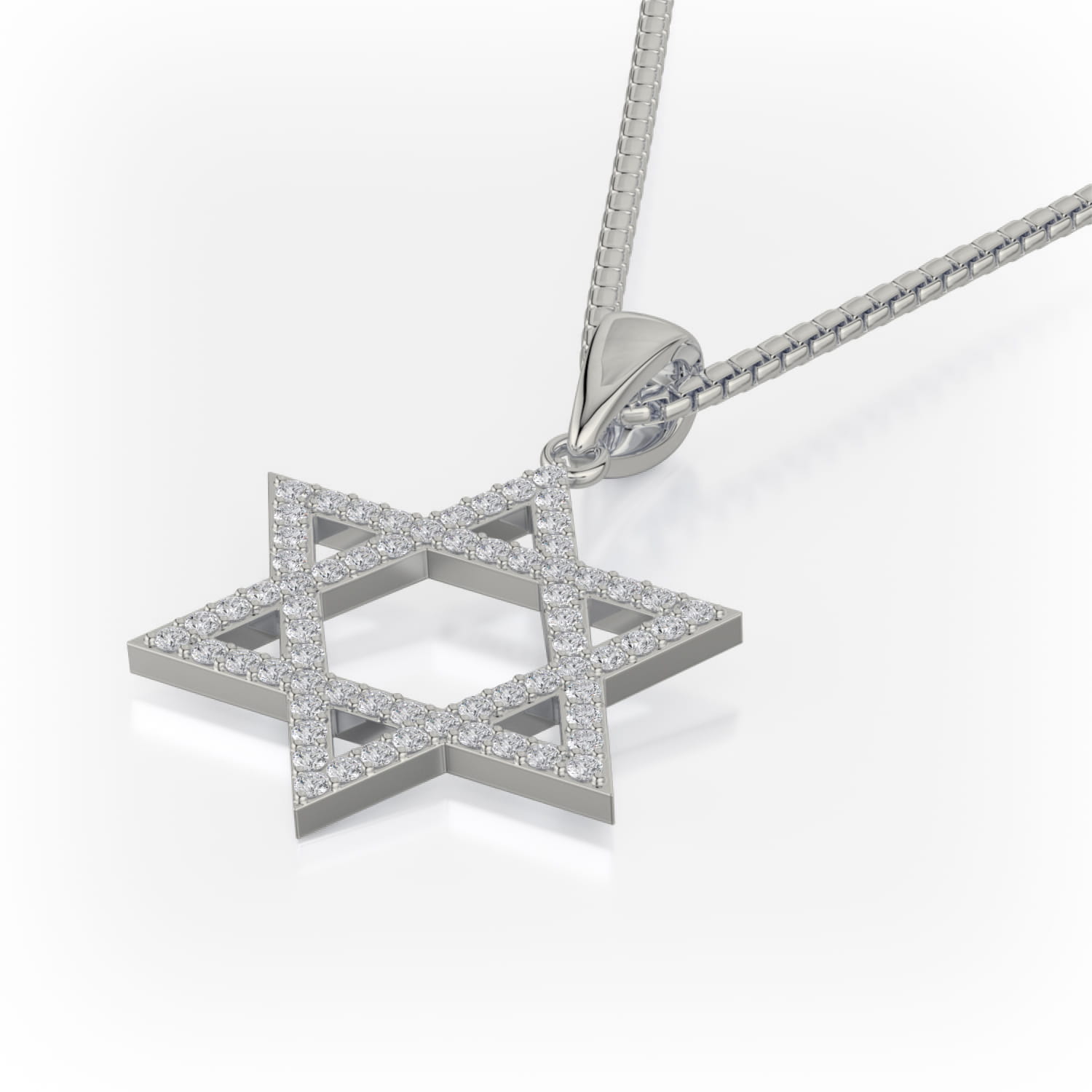 MICHAEL M Men's Star of David Diamond Pendant