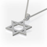 MICHAEL M Men's Star of David Diamond Pendant