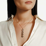 MICHAEL M Necklace Chroma Arch Drop Pendant